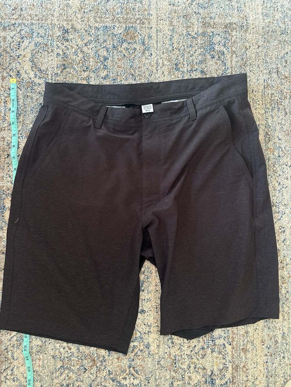 FootJoy Men's Dark Gray Heather Performance Golf Shorts Size W36